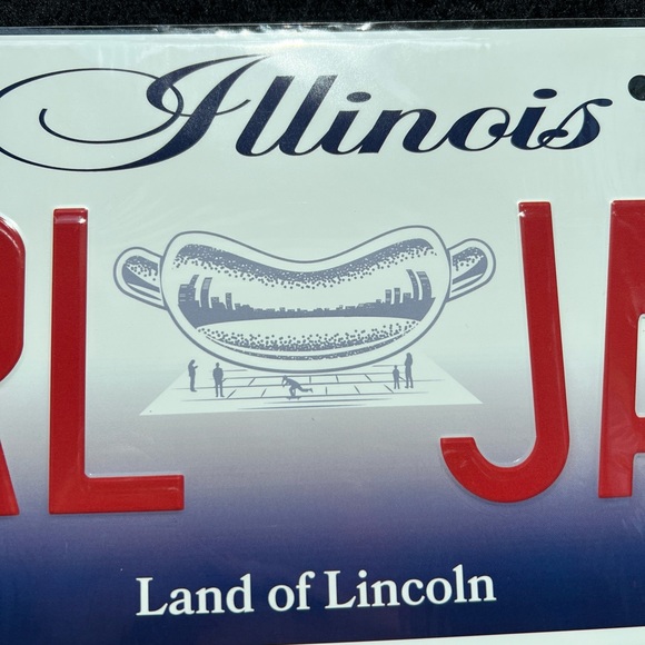 Pearl Jam Chicago 2023 License Plate Set - Picture 6 of 6